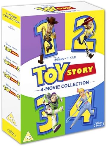 Amazon.com: Toy Story 1-4 Boxset [Blu-ray] [2019] [Region Free